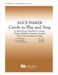 Carols to Play and Sing: I Saw a Stable SATB choral sheet music cover